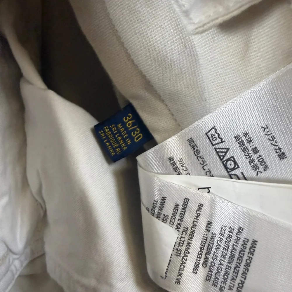 Polo‎ Ralph Lauren Mens Classic Fit Chinos Khaki Tan Twill Pants 36x30
